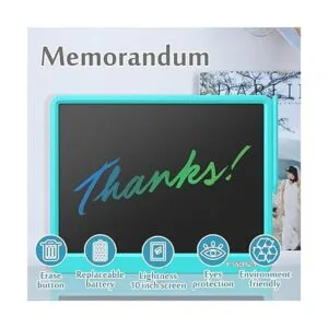 FVEREY Tableta de escritura LCD de 15 pulgadas tablero de_4