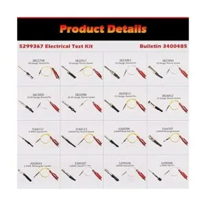 Kit de cables de prueba eléctrica para conector de