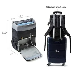 BAGSMART Mochila de cámara para fotógrafos mochila_6