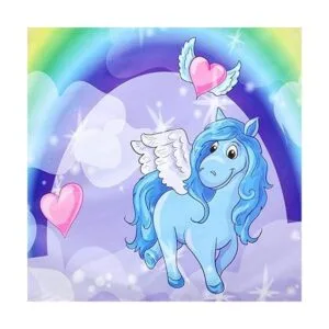 POCO DIVO Unicorn Paradise Princess Castle Girls Pegasus_5