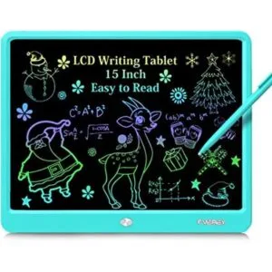 FVEREY Tableta de escritura LCD de 15 pulgadas tablero de_1