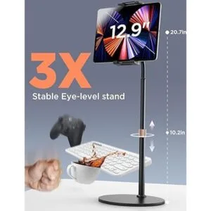 LISEN Soporte y soporte para tableta ajustable soporte_2