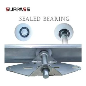 Surpass Rodillo de puerta de cochebisagrasoporte