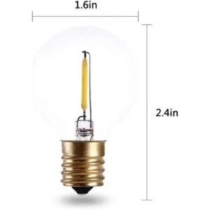Paquete de 12 bombillas LED de repuesto de 05 W base_3