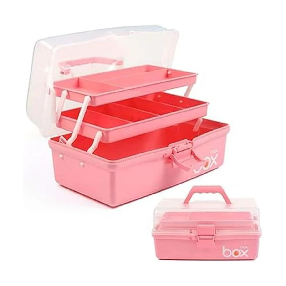Caja de almacenamiento multiusos de tres capas de 12_1