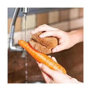 SKARBY Juego de 3 cepillos de verduras Tawashi de fibra_4