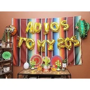 JeVenis 3 globos Adios To My 20S para decoración de fiesta_5