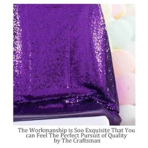 Pardecor The Yard Tela de lentejuelas con purpurina para_3