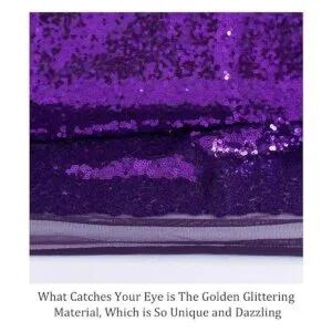 Pardecor The Yard Tela de lentejuelas con purpurina para_2