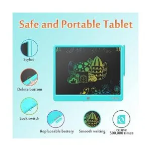 FVEREY Tableta de escritura LCD de 15 pulgadas tablero de_3