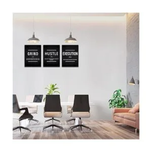 KAWAHONE Inspirational Canvas Painting Wall Art Grind_2