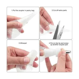 ANSLYQA Kit de decoración de pasteles de 93 piezas con