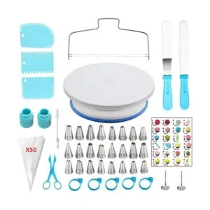 ANSLYQA Kit de decoración de pasteles de 93 piezas con