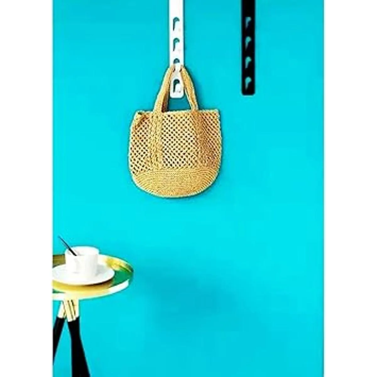 Colgador de metal para sombreros de 4 capas gancho