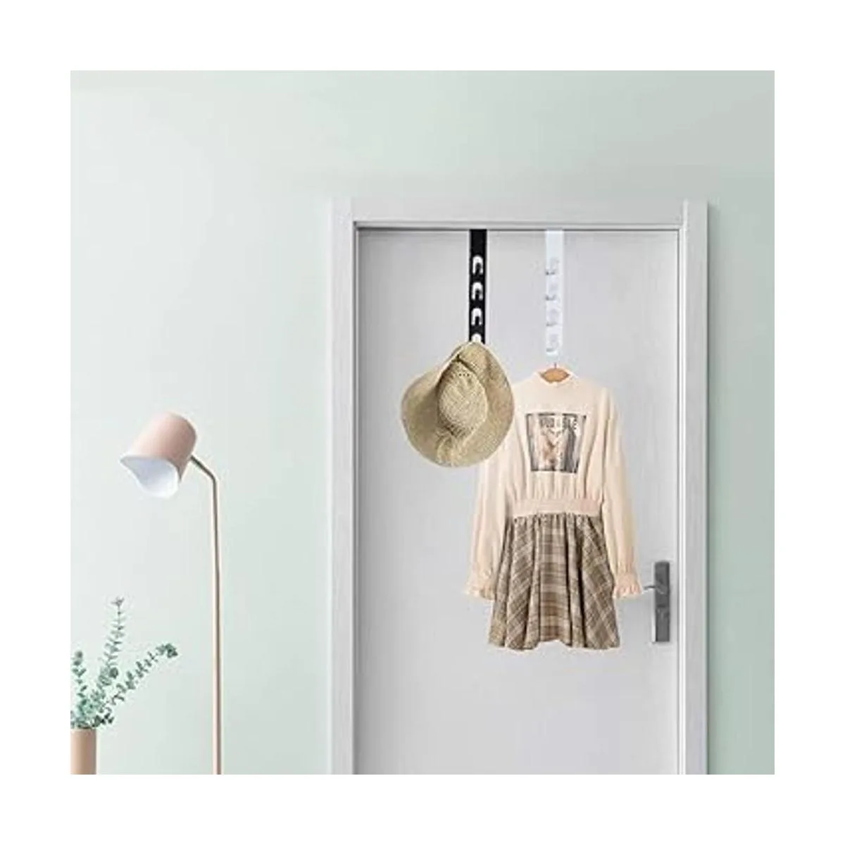 Colgador de metal para sombreros de 4 capas gancho