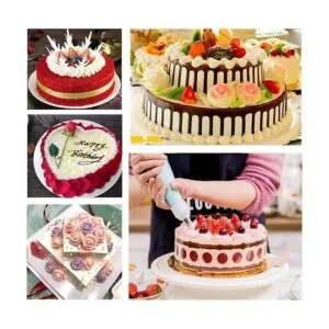 ANSLYQA Kit de decoración de pasteles de 93 piezas con