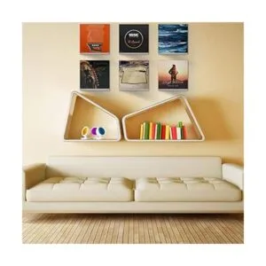 Cerpourt Paquete de 8 estantes de exhibición de discos de_6