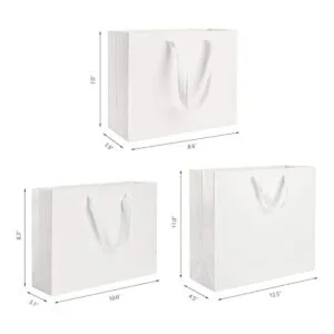 EUSOAR Shopping Bags For Boutique 30pcs Craft Bags with 3_3