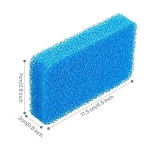 10 piezas de esponja de silicona para fregadero esponja