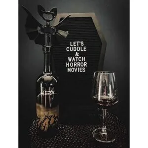 Nomnu Tablero de letras con forma de ataúd y fieltro_4