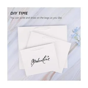 EUSOAR Shopping Bags For Boutique 30pcs Craft Bags with 3_6