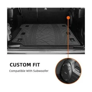 JOYTUTUS Tapete de carga compatible con Wrangler JL 4 x 4_3