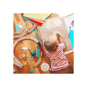 Motarto 50 discos redondos de madera de 5.0 in para