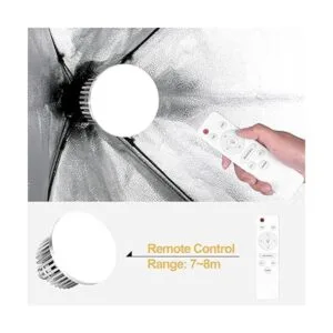 Bombilla LED de control remoto de fotografía profesional_2