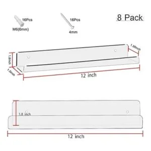 Cerpourt Paquete de 8 estantes de exhibición de discos de_2