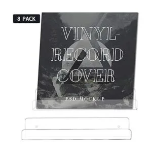 Cerpourt Paquete de 8 estantes de exhibición de discos de_5
