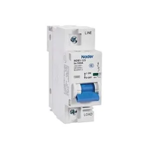 ASI NDB1125C1001 Disyuntor de circuito de riel DIN de 100_1