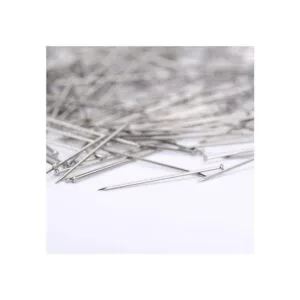 3500pcs Acero Inoxidable Cabeza Pines Finos Satén Pin