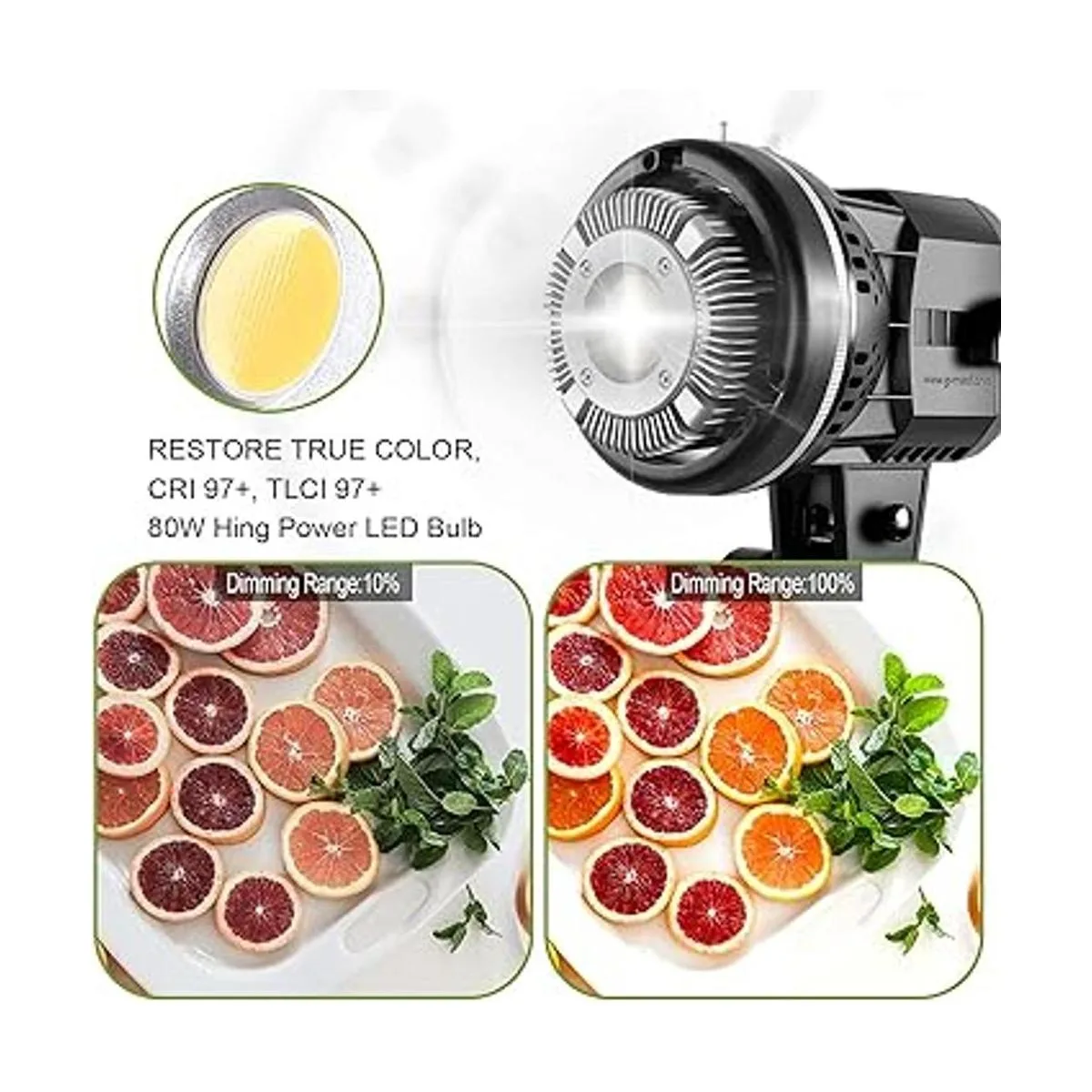 GVM Great Video Maker Kit de iluminación LED de estudio_3