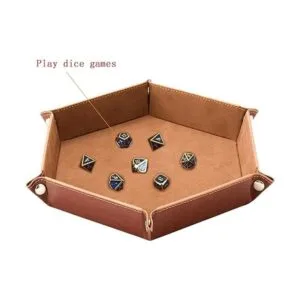 SHYVIA Bandeja de dados para RPG DND para juegos de mesa_4