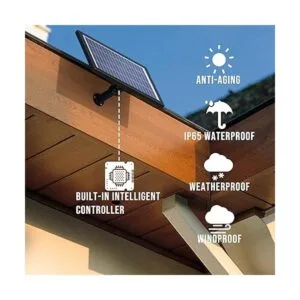 POWOXI Panel solar de 6 V 6 W para batería de coche_3