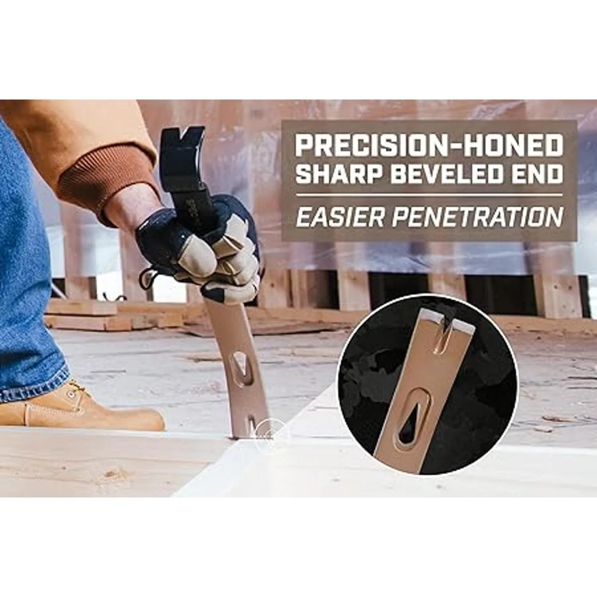 Spec Ops Tools Barra de palanca plana de 15 pulgadas_4