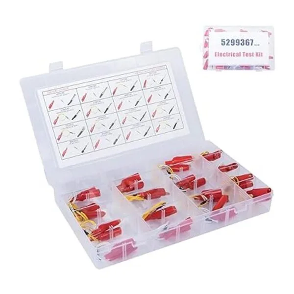Kit de cables de prueba eléctrica 16 piezas Kit de