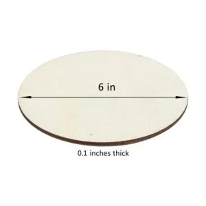 Círculos de madera para manualidades 15 unidades de_2