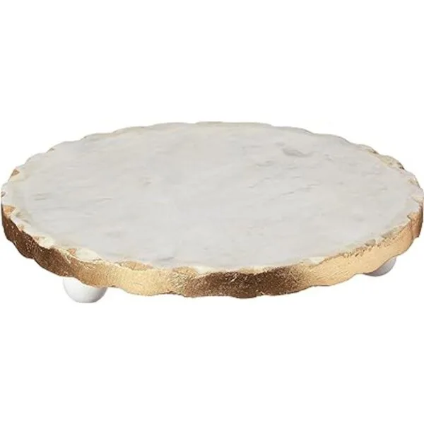 Mud Pie Salvamanteles de mármol 1 14 x 8 12 pulgadas de_1