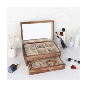 Joyero organizador para mujer caja grande de