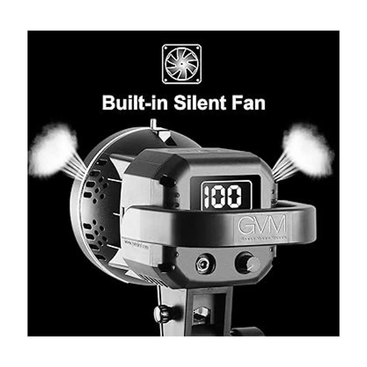 GVM Great Video Maker Kit de iluminación LED de estudio_5