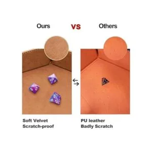 SHYVIA Bandeja de dados para RPG DND para juegos de mesa_3