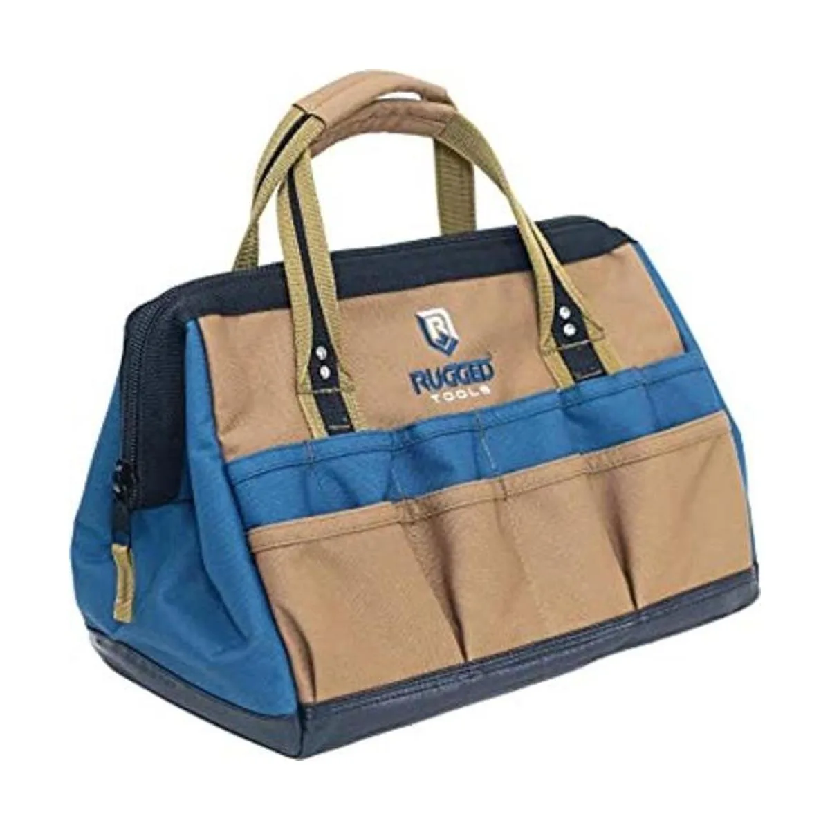Rugged Tools Field Bolsa de herramientas de boca ancha de