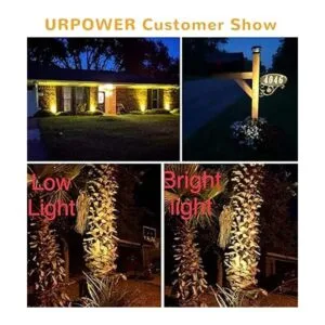 Luces solares URPOWER resistentes al agua luces solares