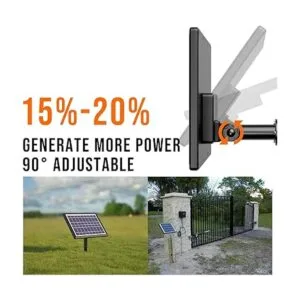 POWOXI Panel solar de 6 V 6 W para batería de coche_4