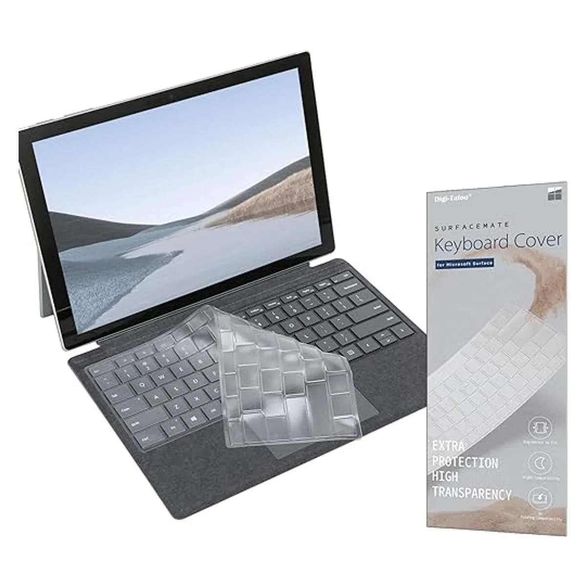 DigiTatoo Protector de teclado para Surface Pro Type_1