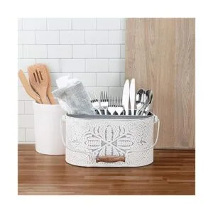 Craftsman Road Organizador de cocina galvanizado de estilo