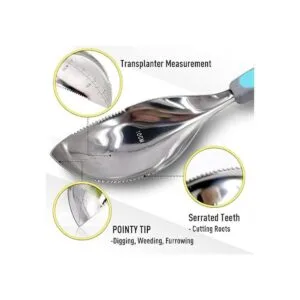 Jardineer Cucharas de suelo multiuso paleta de jardín de_5