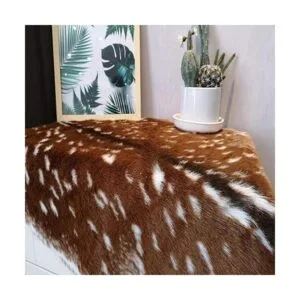 Alfombra de cuero de vacuno sintético alfombra de_6