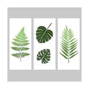 Plantillas de hojas Paquete de 3 plantillas de hojas de_2